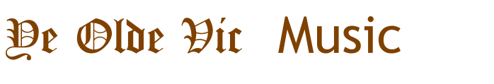 Ye Olde Vic  Music