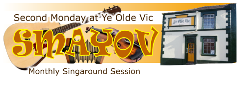 Monthly Singaround Session Second Monday at Ye Olde Vic
